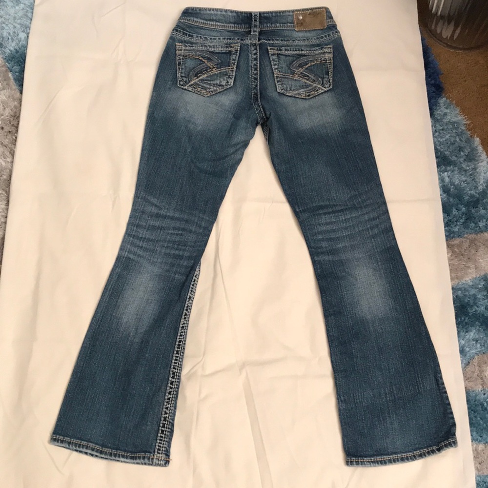 Silver jeans